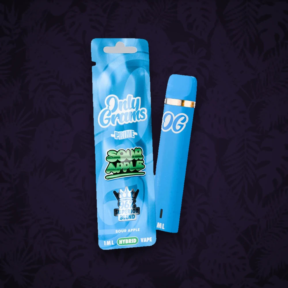CBD & Infused OnlyGrams Infused Vape/Einweg - Sour Apple