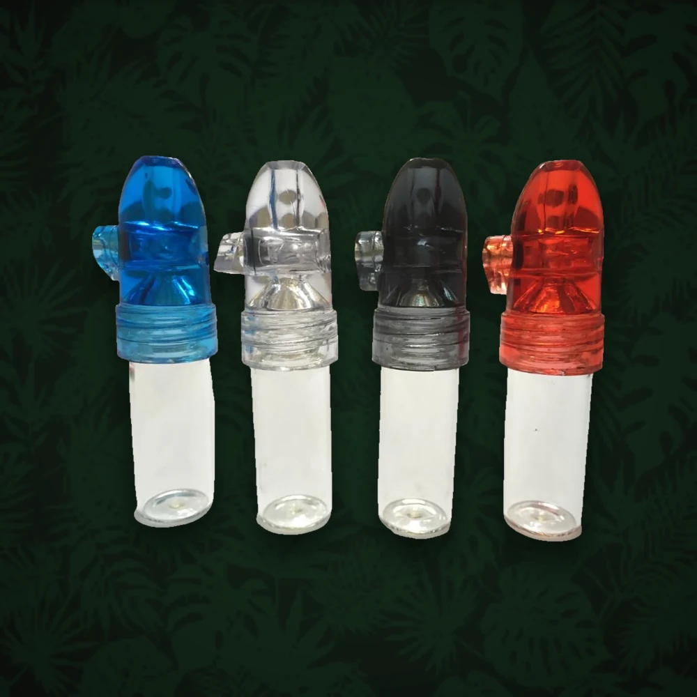 Dosierer aus Acryl - mit Glasflasche in Braun - Groß - versch. Farben — Ansicht 3
