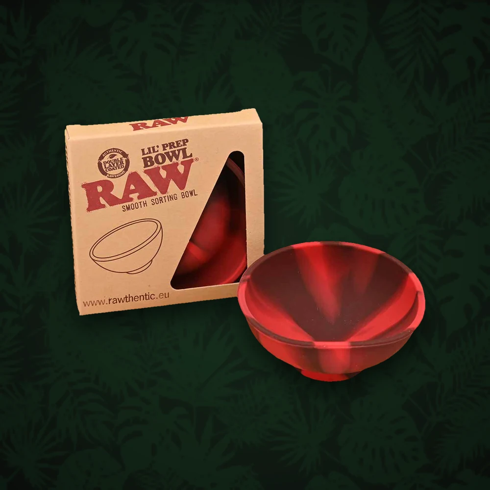 RAW RAW - Prep Bowl - Silikonschale - Rot/Schwarz